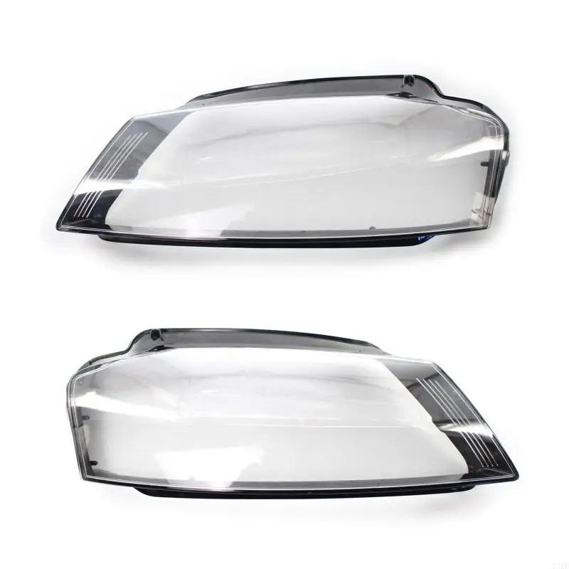 

T3EF Headlight Headlamp Clear Len for Shell Lampshade Cover for A3 8P Facelift