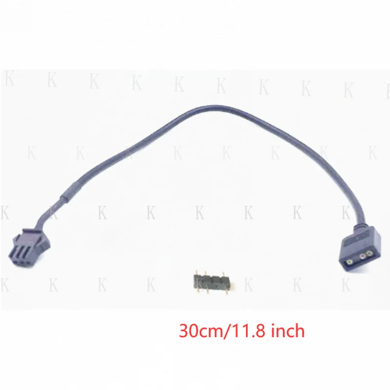 C FOR 5V 3Pin RGB to 3Pin Female Adapter Cable For Lian Li Hub 5V RGB Fan