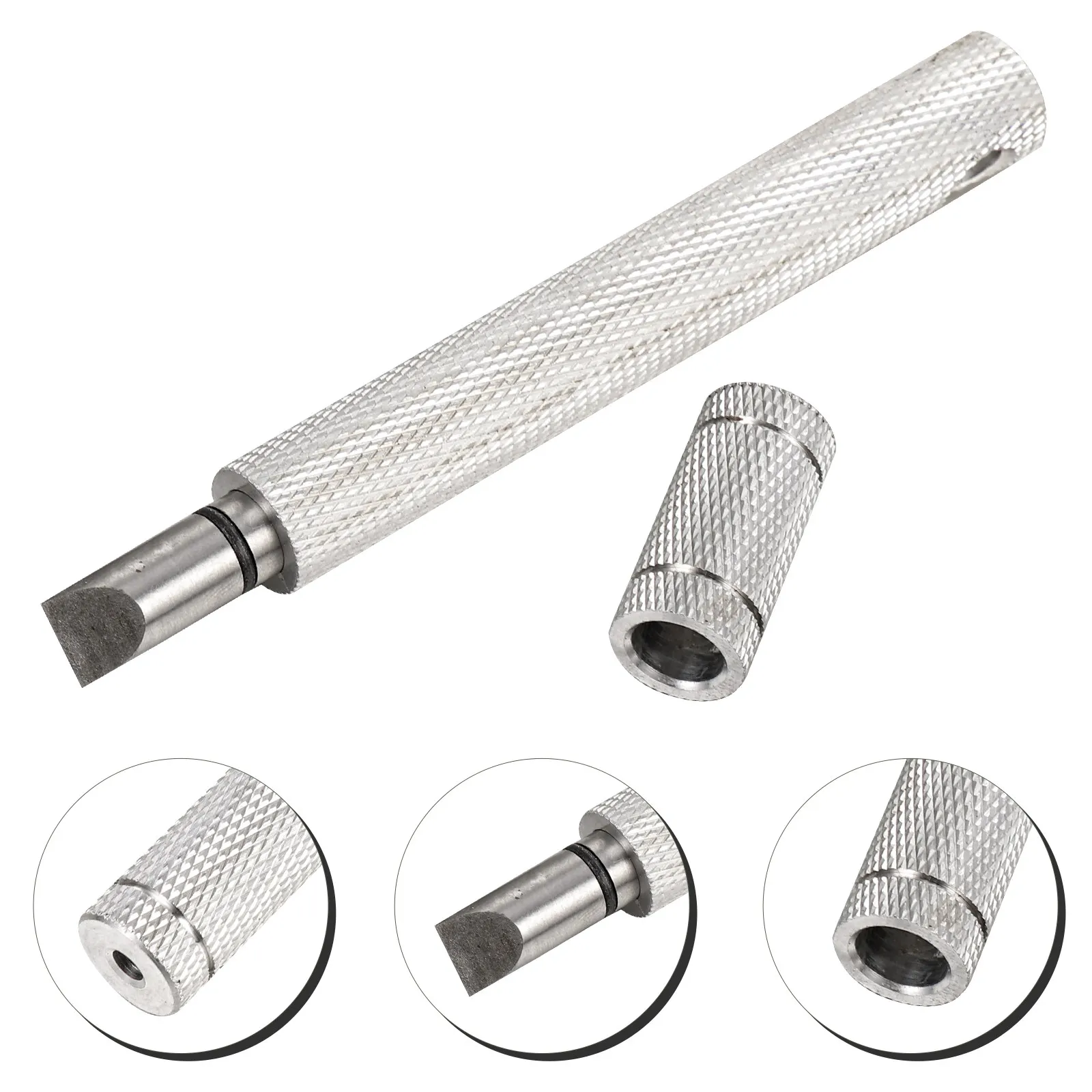 Golf Club Groove Sharpener Aluminum Stainless Steel Lightweight Portable Groove Cleaner for All Brands Club Grooving Tool