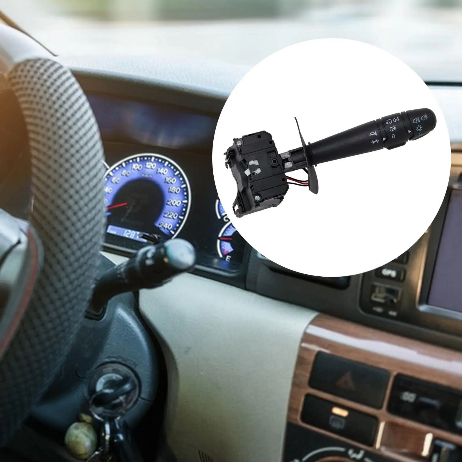 

Headlight Turn Signal Switch Replacement for Dacia Sandero i Accessory