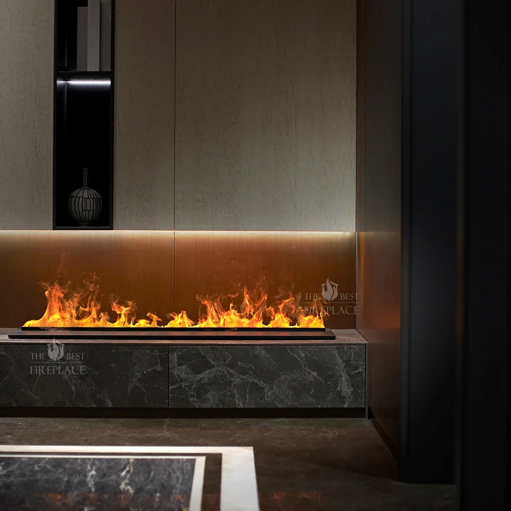 Steam FireplaceSlim Led Chimeneas Electrica Con Calor App Control Atomized Mist Fireplace Water Vapor 3d Steam Electric Fireplac