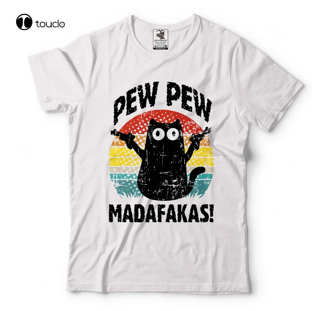 Mens T-Shirt Pew Pew Madafakas Mens Tee Shirt Funny Shirt Birthday Gift Tee Unisex Custom Aldult Teen Unisex Fashion Funny New