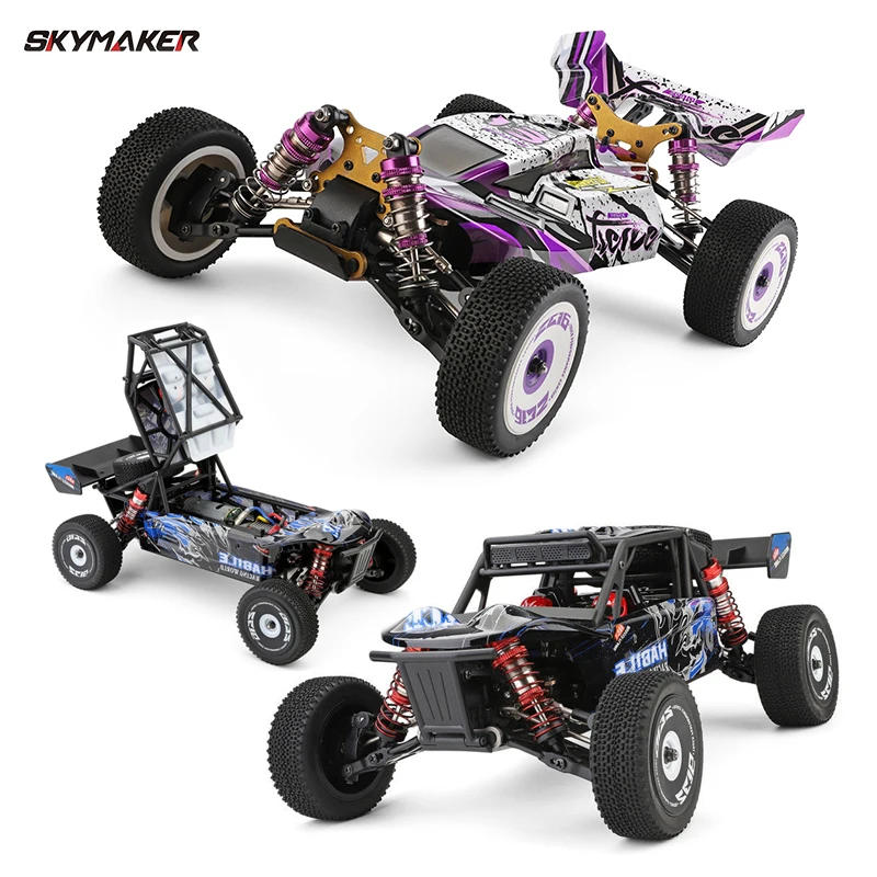 WLtoys 124018 124019 2.4G Racing RC Car 55KM/H 4WD Electric High Speed Off-Road Drift Remote Control Car Toys for Children Gift