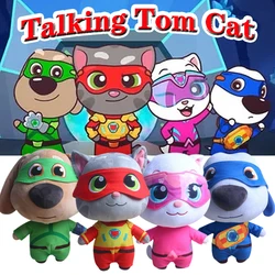 28cm Cartoon Anime Game Talking Tom Cat Plushies Kawaii Plush Toys Soft Stuffed Dolls for Kids Birthday Christmas Gifts