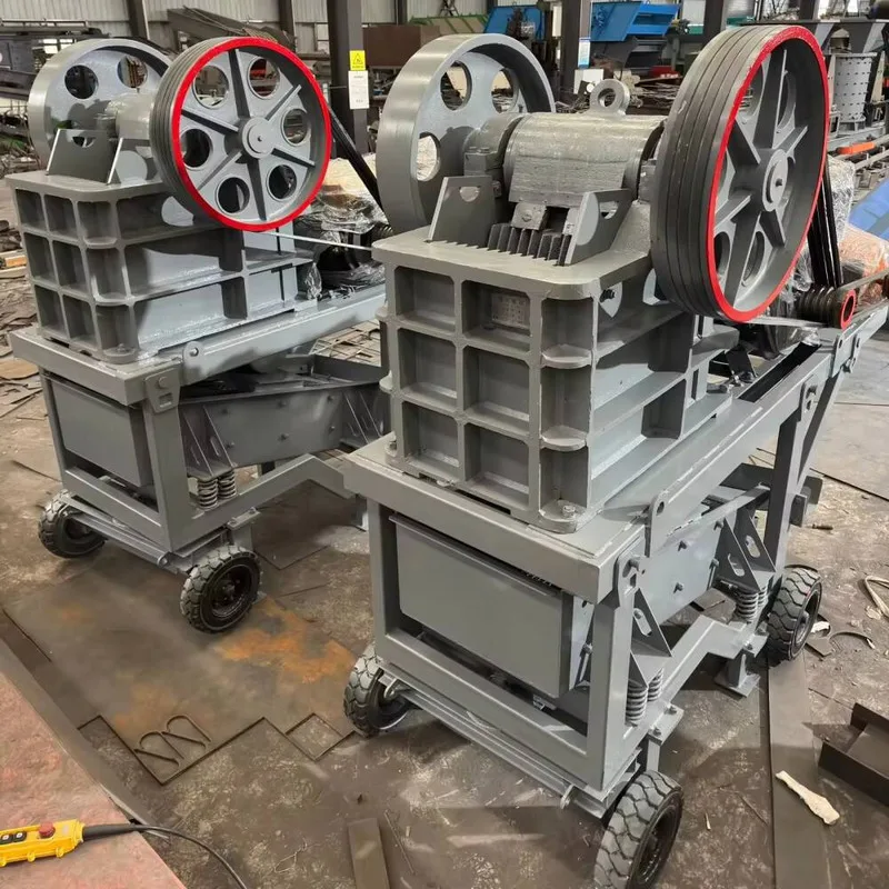 High-Quality Low-Wear Durable Portable Jaw Mobile Crusher With Capacity Of 40 Tons Per Hour A Bestseller In Africa