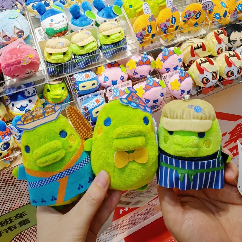 

In Stock Genuine Bandai Tamagotchi Happy Staff Series Plush Pendant Doll Gourmet Festival Mametchi Kuchipatchi Mimitchi Plush