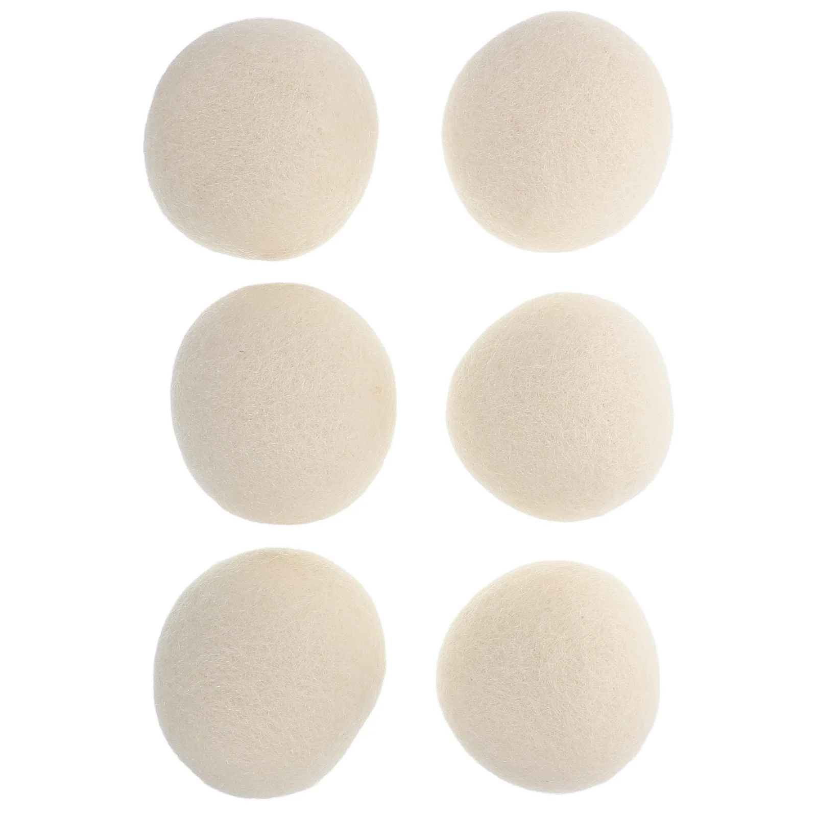 

6Pcs Anti-Static Wool Laundry Balls Gentle Drying Tool for Home Use Reduces Wrinkles and Drying Time Eco-Friendly Washer