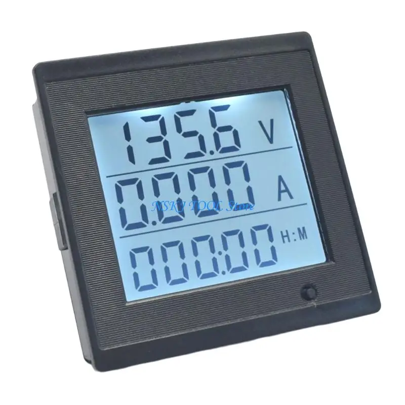 L8RC Digital Meter With Overload Warning Alarm System Realtime Tracking And Easy Reset For Accurate Measurements