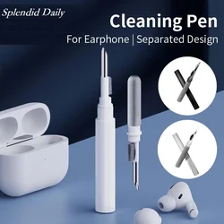 Bluetooth Earphones Cleaner Kit for Airpods Pro 1 2 Earbuds Pen Brush Wireless Headphones Case Cleaning Tools for Iphone Samsung