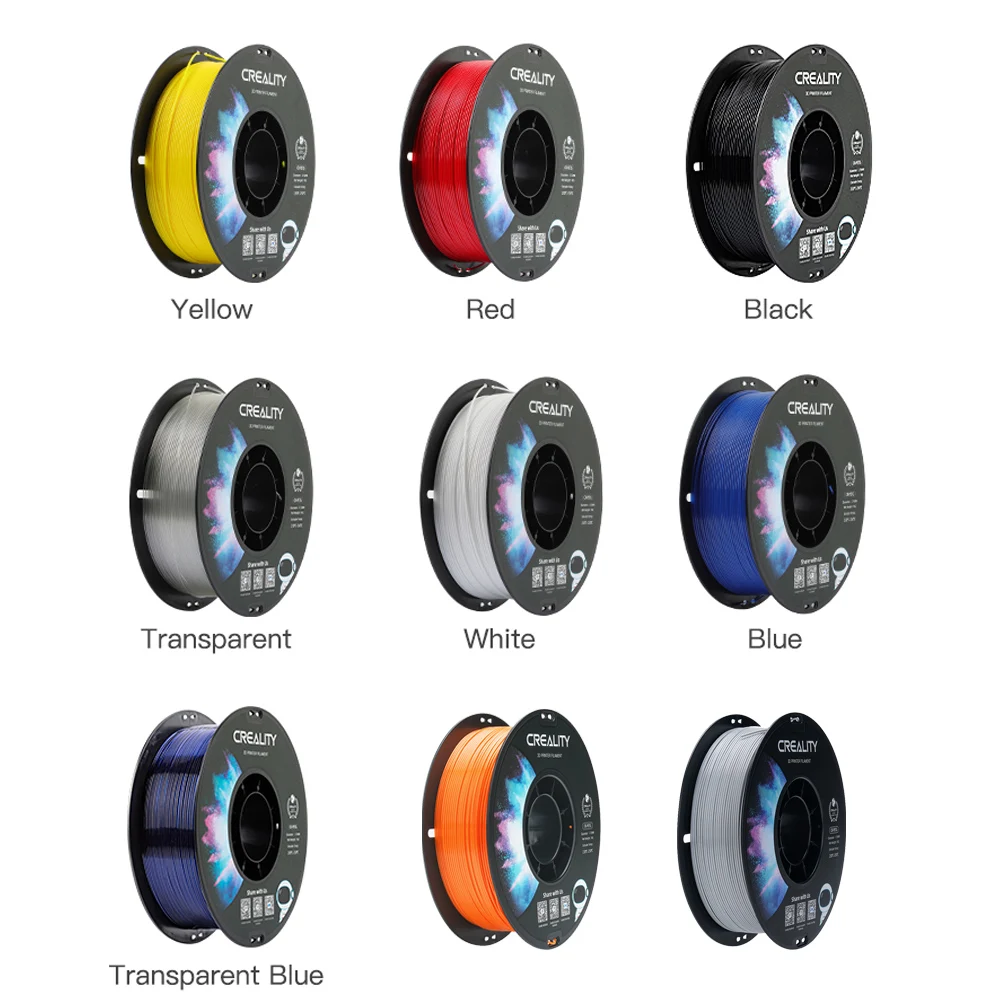 Filament Creality CR-PETG 1.75 mm, doskonała wytrzymałość, bezwonna, nietoksyczna, odporna na wilgoć, 1KG filament do drukarki 3D — zdjęcie produktu 7