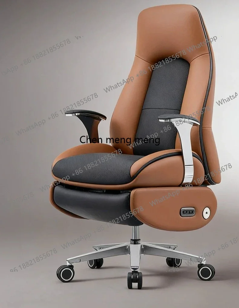 Hot sales E339 Boss Leather Computer Chair Home Comfortable Office Chair Recumbent Business President Chair
