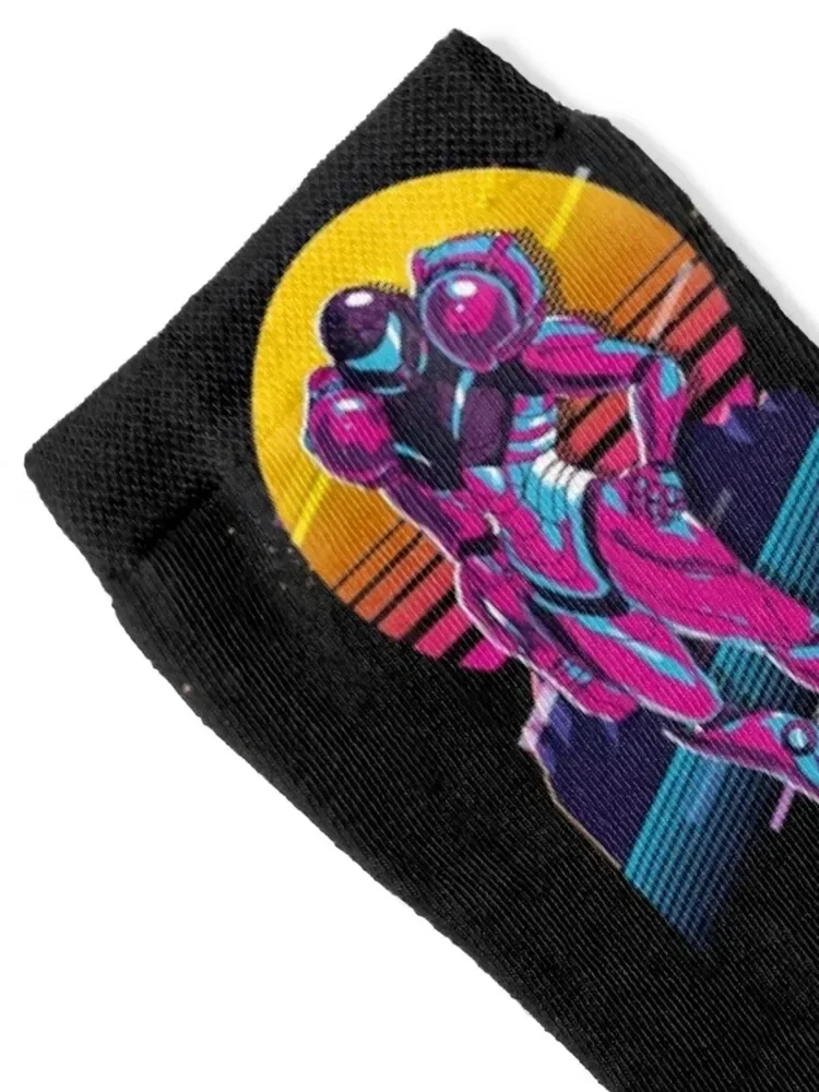 Samus - Metroid *80s retro* Socks set Heating sock japanese fashion cycling Socks Woman Men's