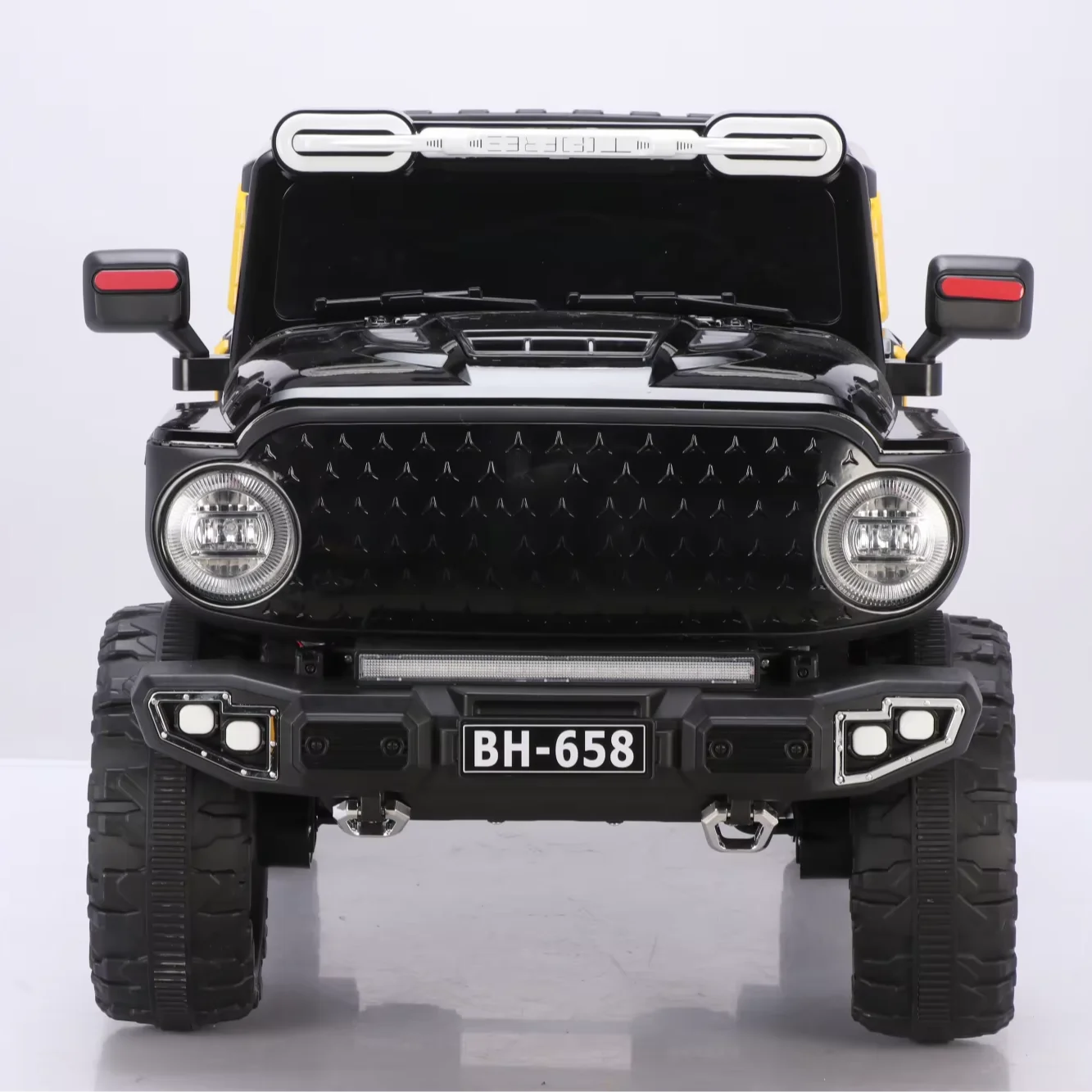 SUV toy car two-seat men's and women's electric vehicles children's plastic remote control toy car adults can ride