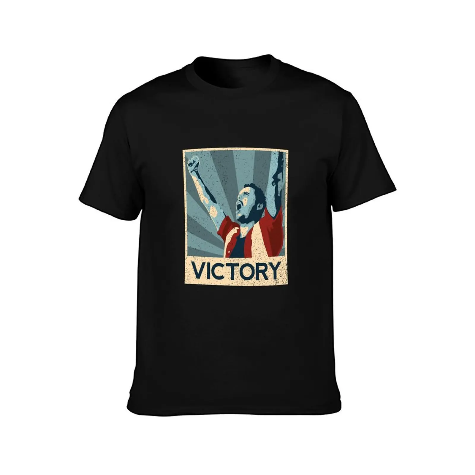 Victory - Johnny Drama Entourage Viking Quest Call - Dark T-Shirt Abstract Pattern Print Top