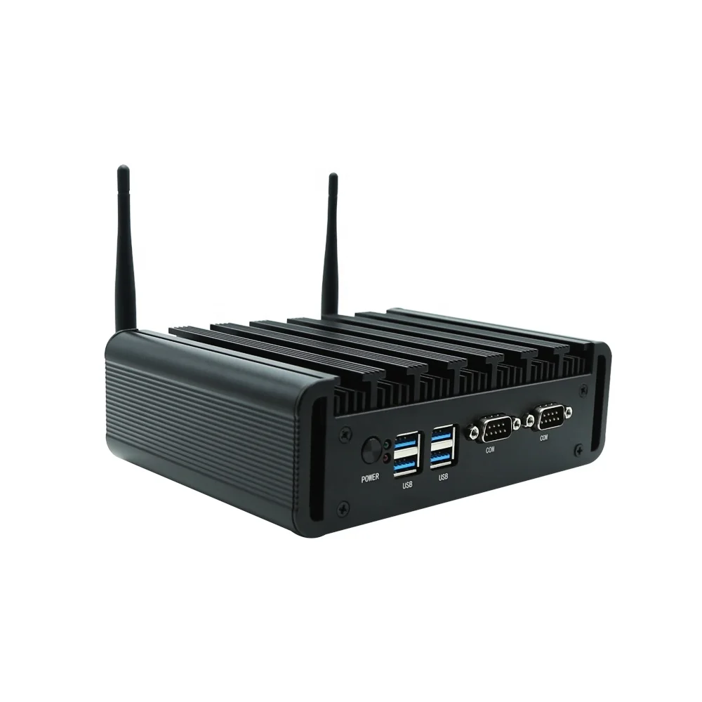 Fanless Rugged Industrial Embedded Computer Pentium 6405U core 10210u Dual Lan 2COM HD DP DDR4 NVMe SSD SATA Desktop Mini PC