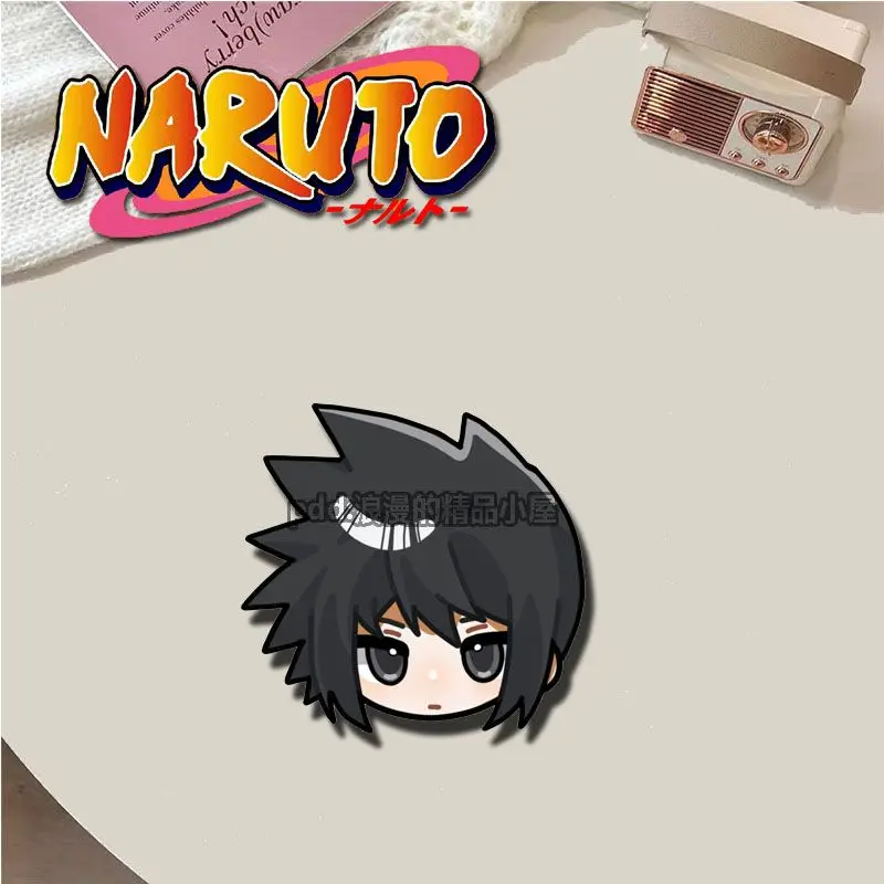 Naruto brooch peripheral kawaii Naruto Sasuke Kakashi Sakura badge anime pendant decoration school bag jewelry gift wholesale