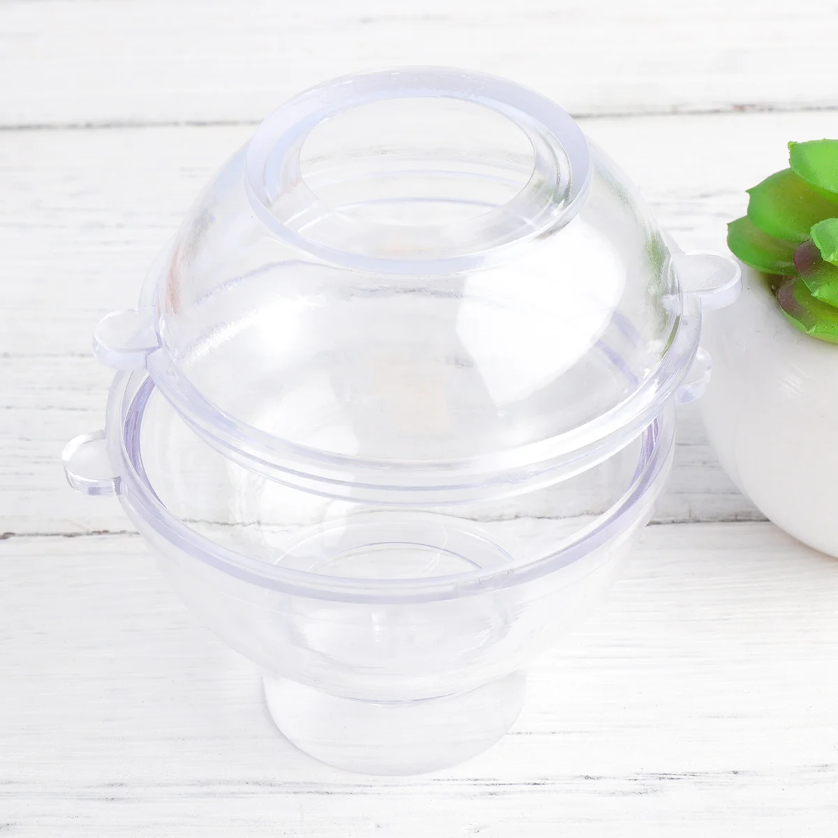 

1pc Ball Acrylic Diy Making Supply Creative Shape Mold Creative Shape Gift Set For Home Decor Craft Projects