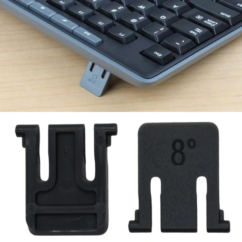 2Pcs Repair Parts Replacement Keyboard Bracket Leg Stand For K270 MK270 K295 MK295 MK260 MK275 MK200 Keyboard Rack Foot Stands