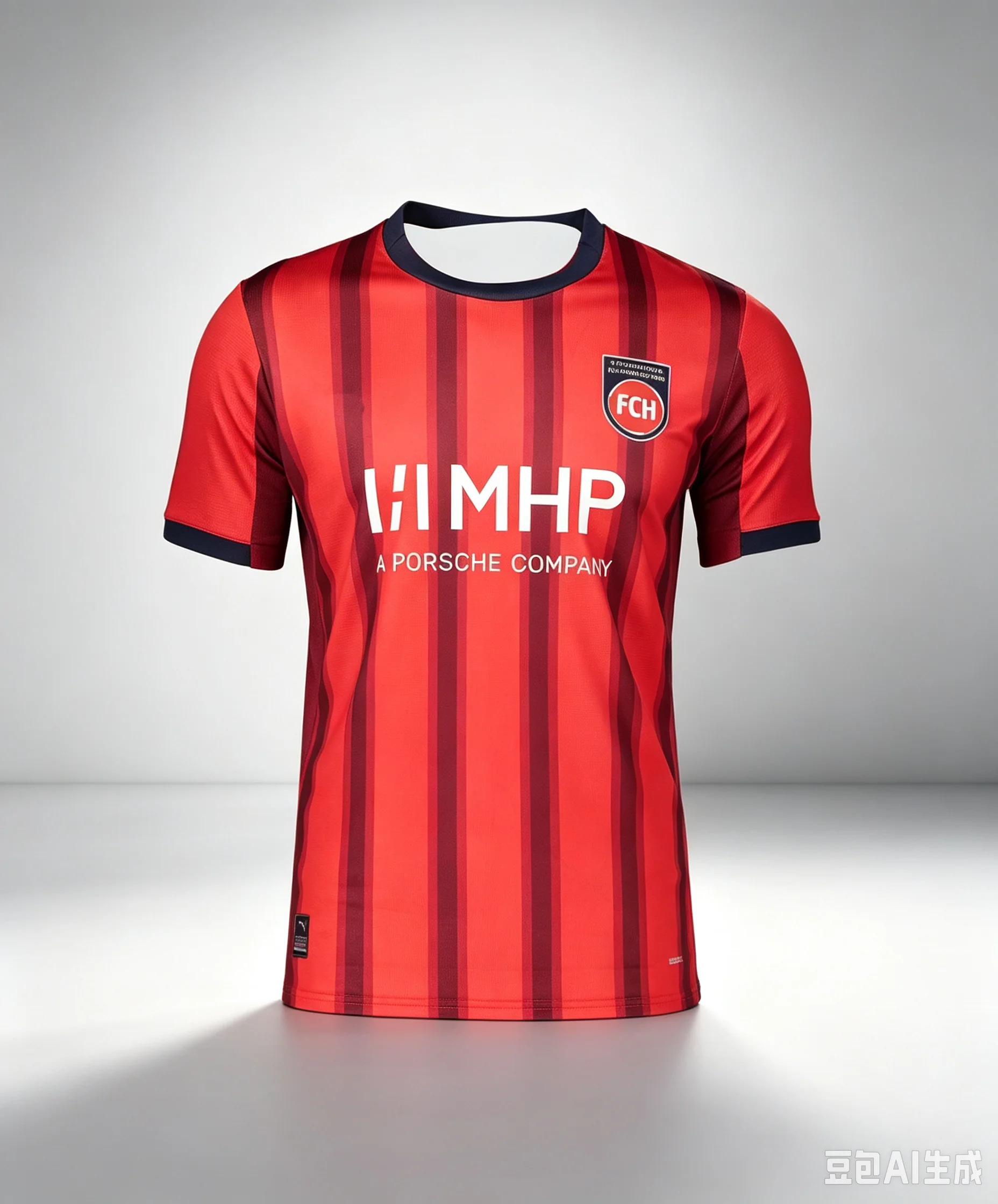 FC Heidenheim 2026/27 Season at Home Jersey, 3D Print Design Quick-Dry Breathable T-Shirt, Men and Women Mesh Football T-Shirt