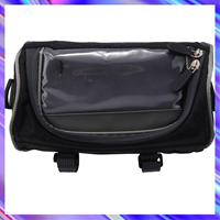 L71A 2X Outdoor Bicycle Handlebar Bag Mountain Bike Press Screen Mobile Phone Head Bag Outdoor 5L Multifunctional Bag (Black)