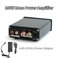 TPA3116 100W Hifi Sound Amplifier D100 Mono Class D Amplifier Audio Power Amp For Speaker Subwoofers Home Theater DC12-24V