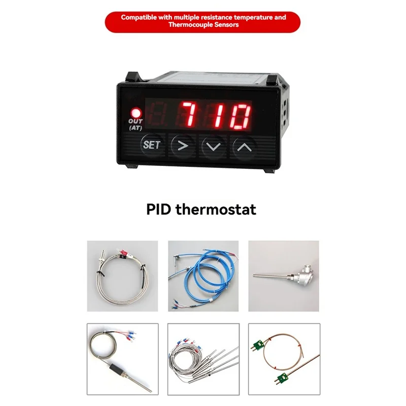 BNVN-XMT-7100 PID تحكم قابل للبرمجة الذكية PID متحكم في درجة الحرارة AC / DC 85-250V
