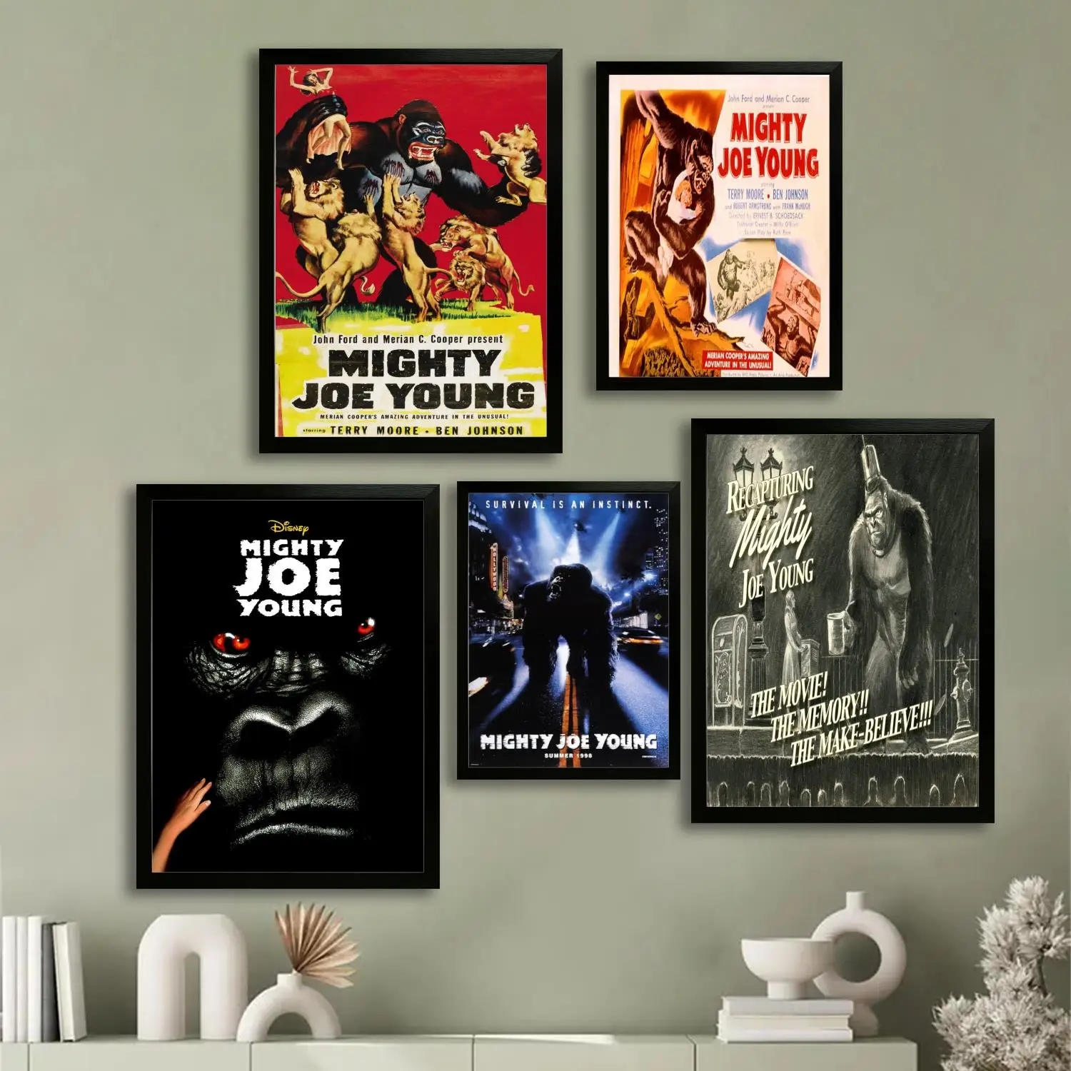 ملصق فني من القماش مايتي جو يونغ وفن جداري، طباعة صورة، ديكور غرفة نوم عائلية حديثة، ملصقات، لوحة زخرفية