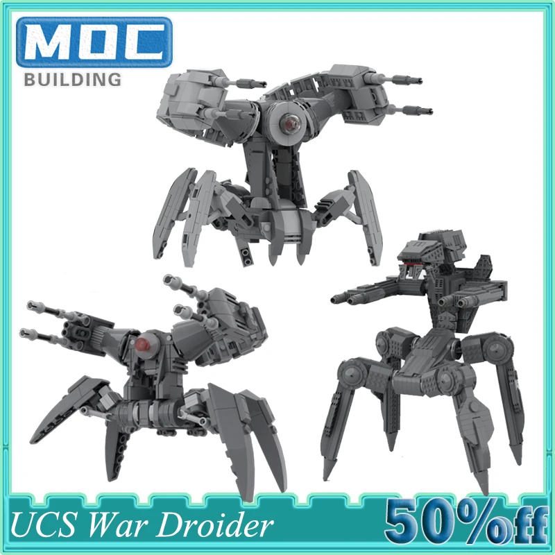 

MOC Building Blocks Scorpenek Robot Annihilator Scorpenek UCS War Droider Model Set Toys for Kid Birthday Gift