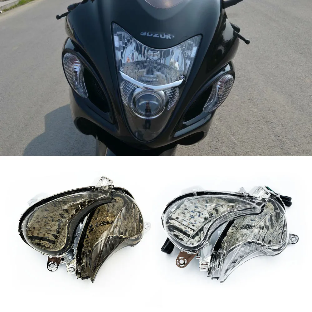 

For Suzuki Hayabusa Gsxr 1300 GSX R1300 2008-2017 Motorcycle LED Front Turn Signal Lights