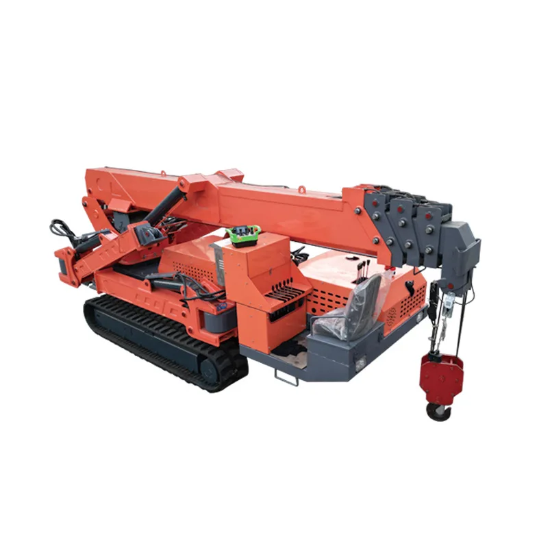 

Self-propelled hydraulic crane, spider crane