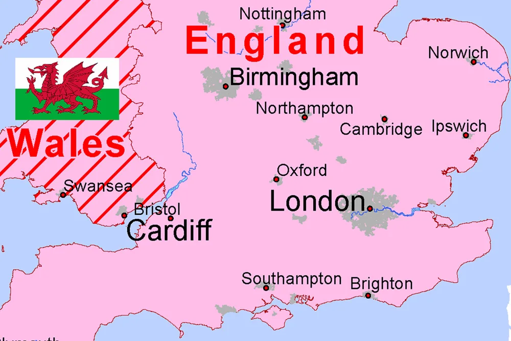 ผนังพิมพ์โปสเตอร์แผนที่ UK Vintage สหราชอาณาจักร Art แผนภูมิผ้าใบตกแต่งภาพวาดห้องนั่งเล่นอุปกรณ์โรงเรียน A1/A2