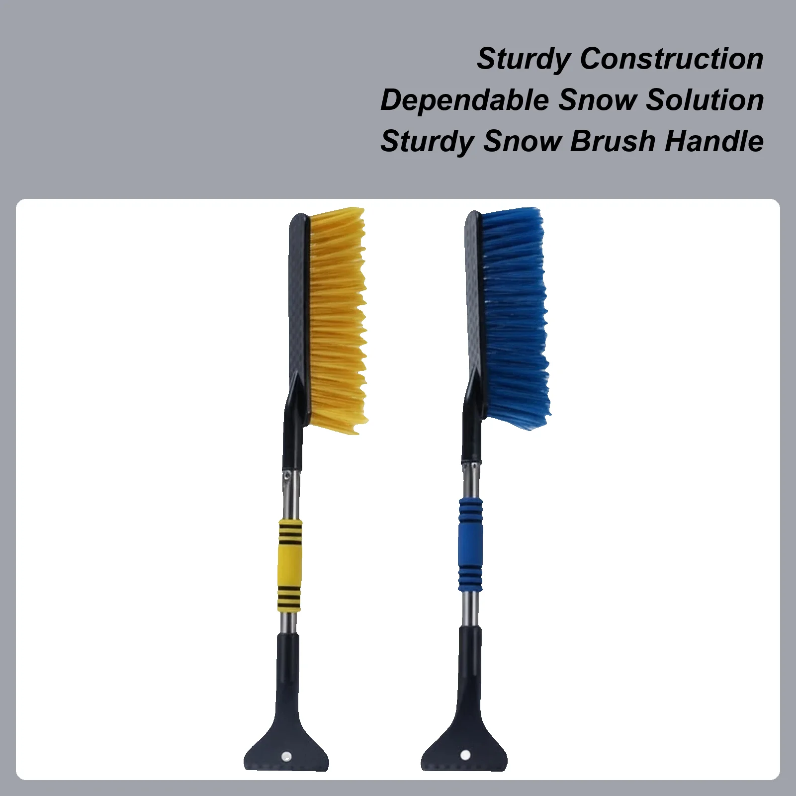 

Автомобильная щетка для снега, выдвижная зимняя автомобильная чистящая щетка, щетка для удаления снега для водителей, приключений, путешественников