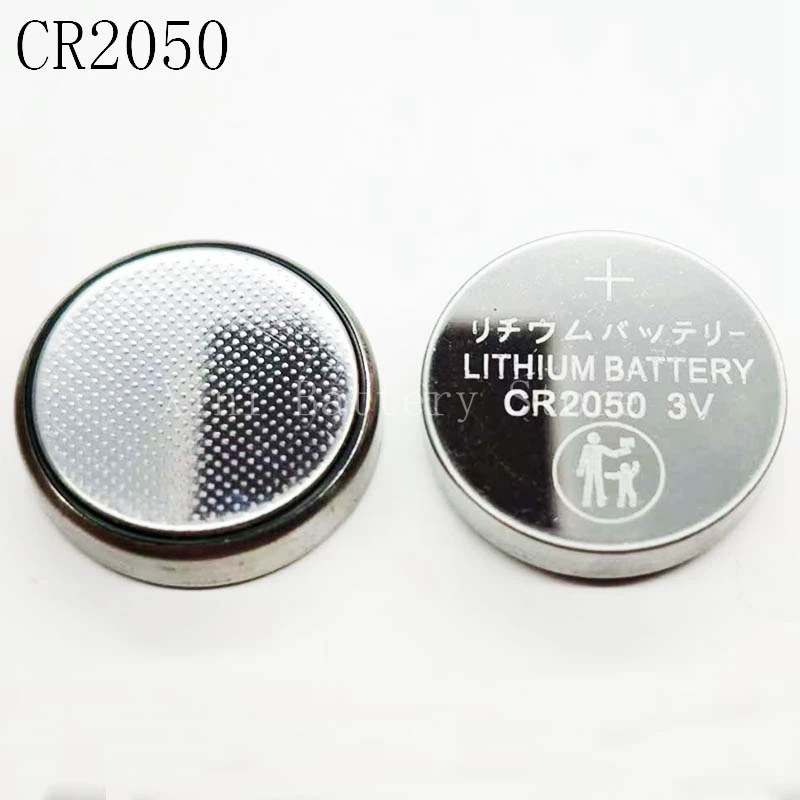 10 шт./лот CR2050 2050 3 В кнопочная литиевая батарея для пульта дистанционного управления/электронных часов