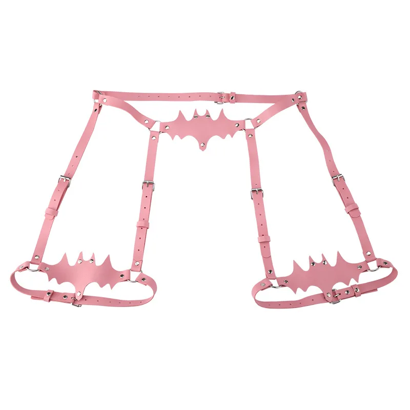 ملزمة حزام المثيرة مجموعات اللعب قابل للتعديل الساق الأشرطة لعبة للأزواج BDSM أحزمة الوردي مشد ربط حزام لعبة الجنس لعبة الكبار 18 + #6