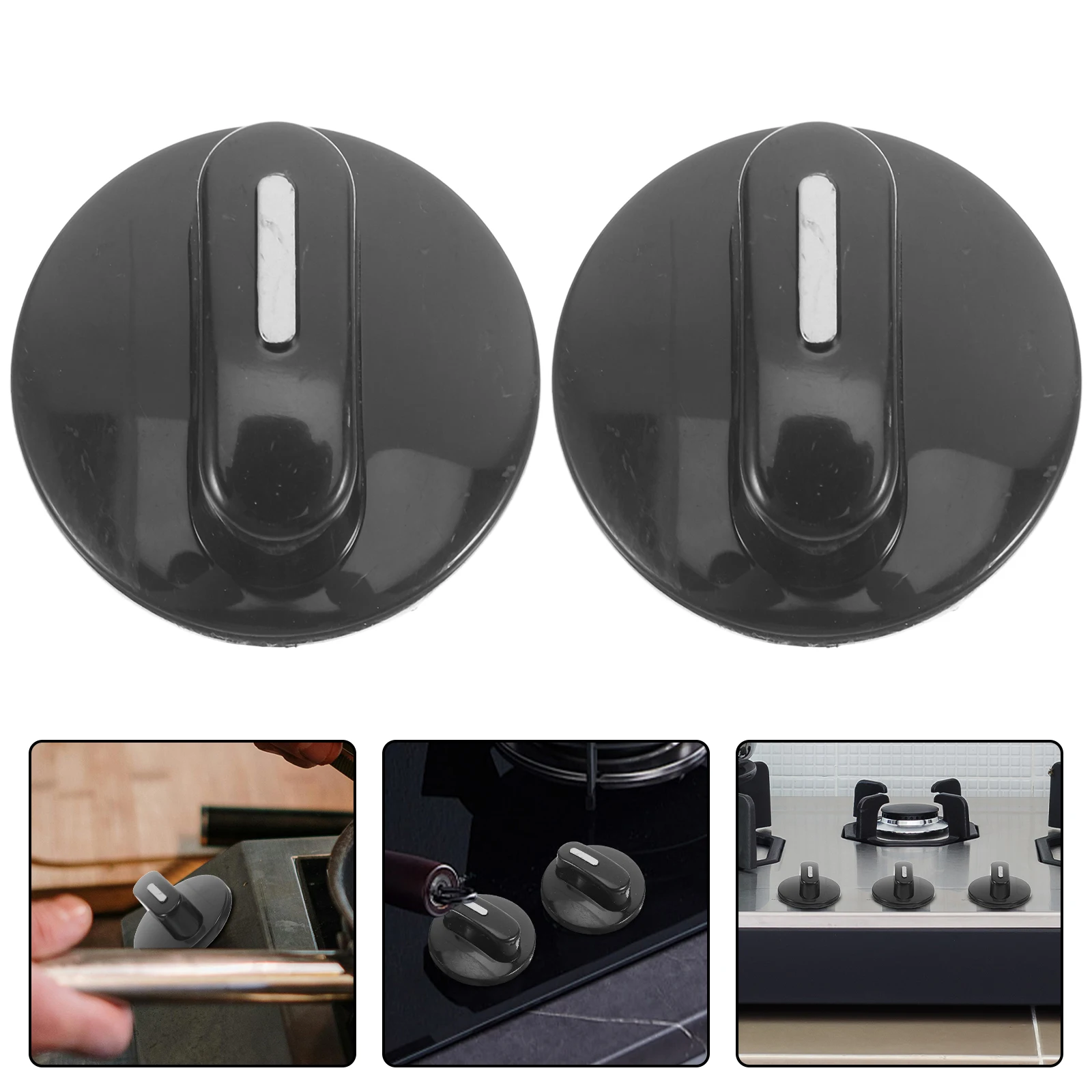 

4pcs Electric Oven Knobs Heater Control Replacement Parts Universal Stove Switch Microwave Gas Range Burner Timer Heater Slow