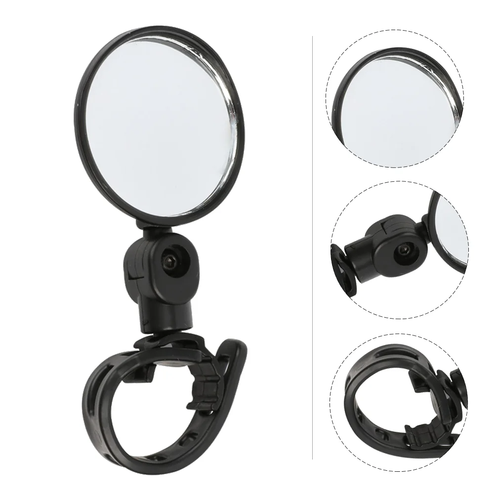 2 Pcs Bicycle Mirror Handlebar Road Bike Premium Material Mirrors Motorcycle Acrylic Universal Accessories Rearview