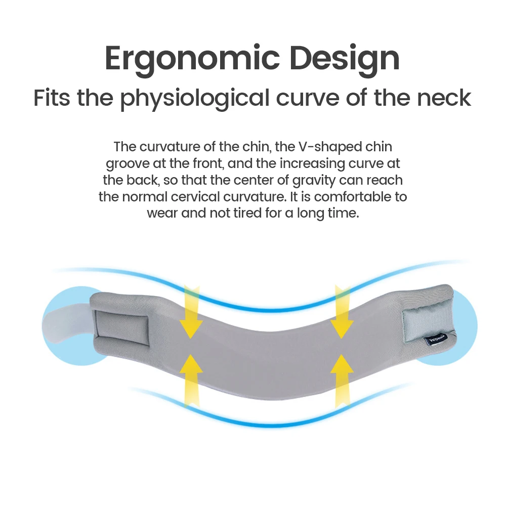 

Новый ортопедический воротник-подушка для вытяжения шейного отдела позвоночника, медицинское устройство для снятия боли, ортопедический тракционный аппарат