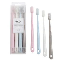 4 PCS/Lot Soft Bristle Small Head Toothbrush Tooth Brush Portable Travel Eco-friendly Brush Tooth Care Oral Hygiene