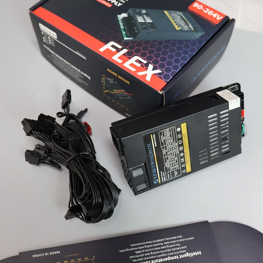 Flex 400W PSU Active PFC 400W ATX Flex Full Modular Power Supply for POS AIO system Small 1U (Flex ITX) Computer Power Supply