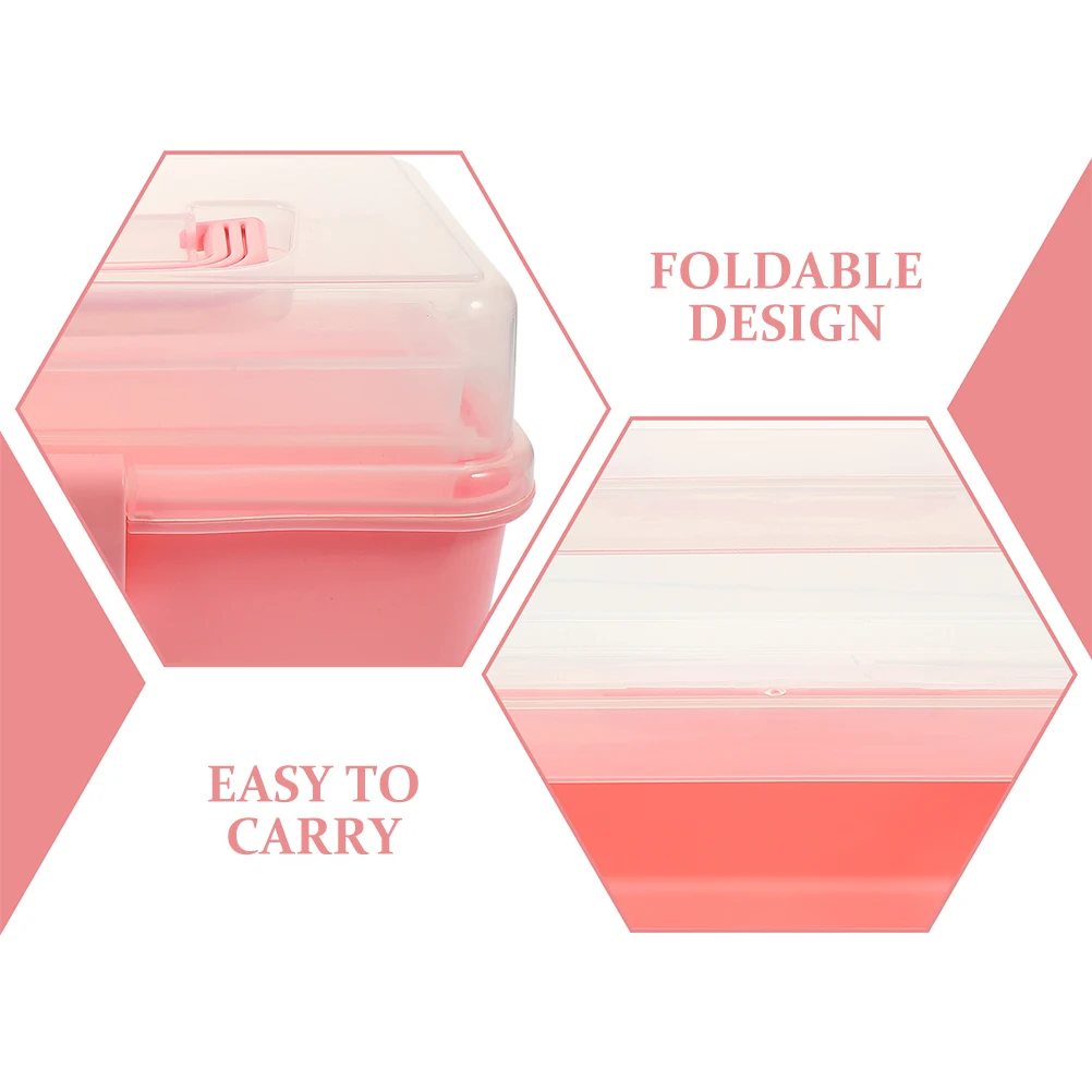 

Foldable Storage Box Multi-Function Desk Organizer Wear-Resistant Pen Case Household Office Organizer