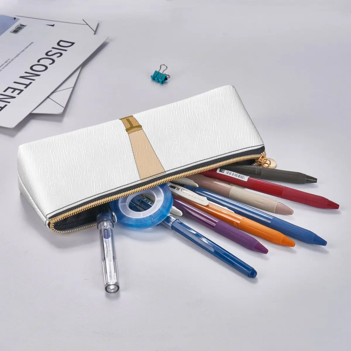 Estuches para lápices Demiromantic Pride Bassoon Reed, estuche para lápices, suministros de papelería, caja para bolígrafos, bolsa para lápices para estudiantes y escuela