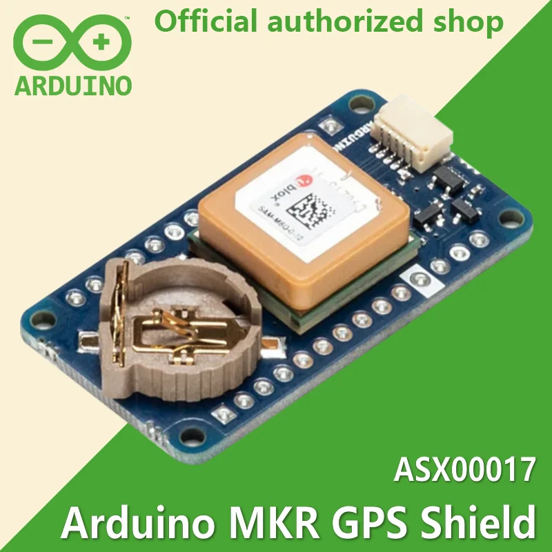 

Arduino MKR GPS Shield ASX00017 u-blox module SAM-M8Q Development board Italian new original authentic