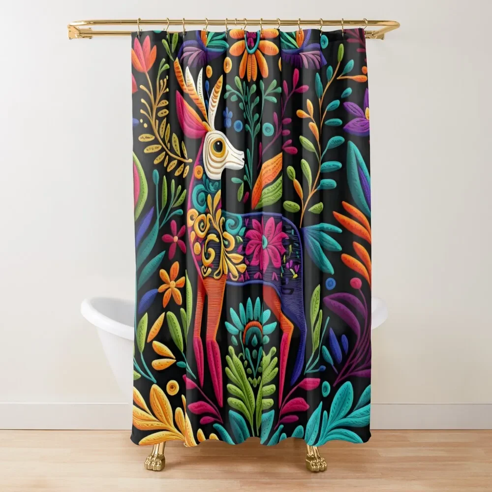 

OTOMI ALEBRIJE Shower Curtain Waterproof Fabric Bathroom Bathroom And Shower Funny Shower Curtain