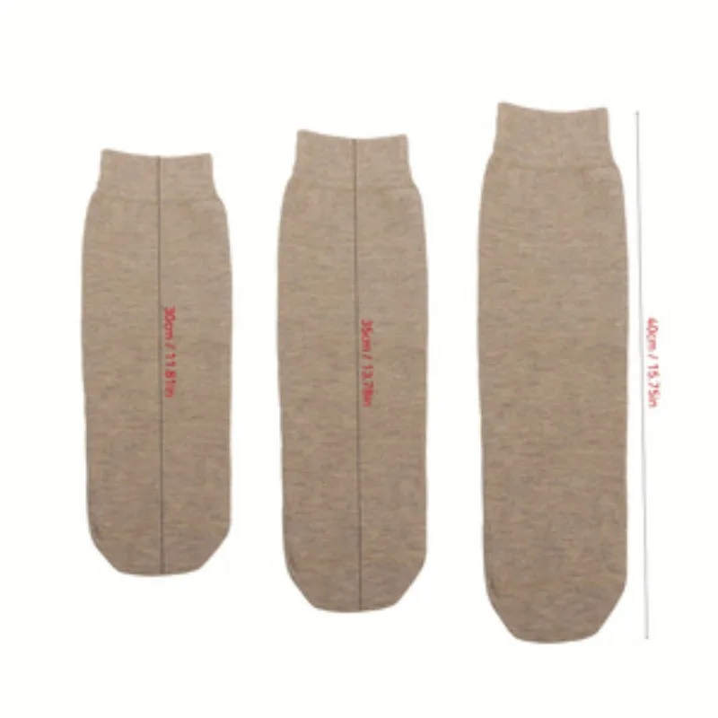 Amputee Socks Stump Socks Set Portable Soft Breathable Elastic Cotton Protective Amputee Socks for Daily Life