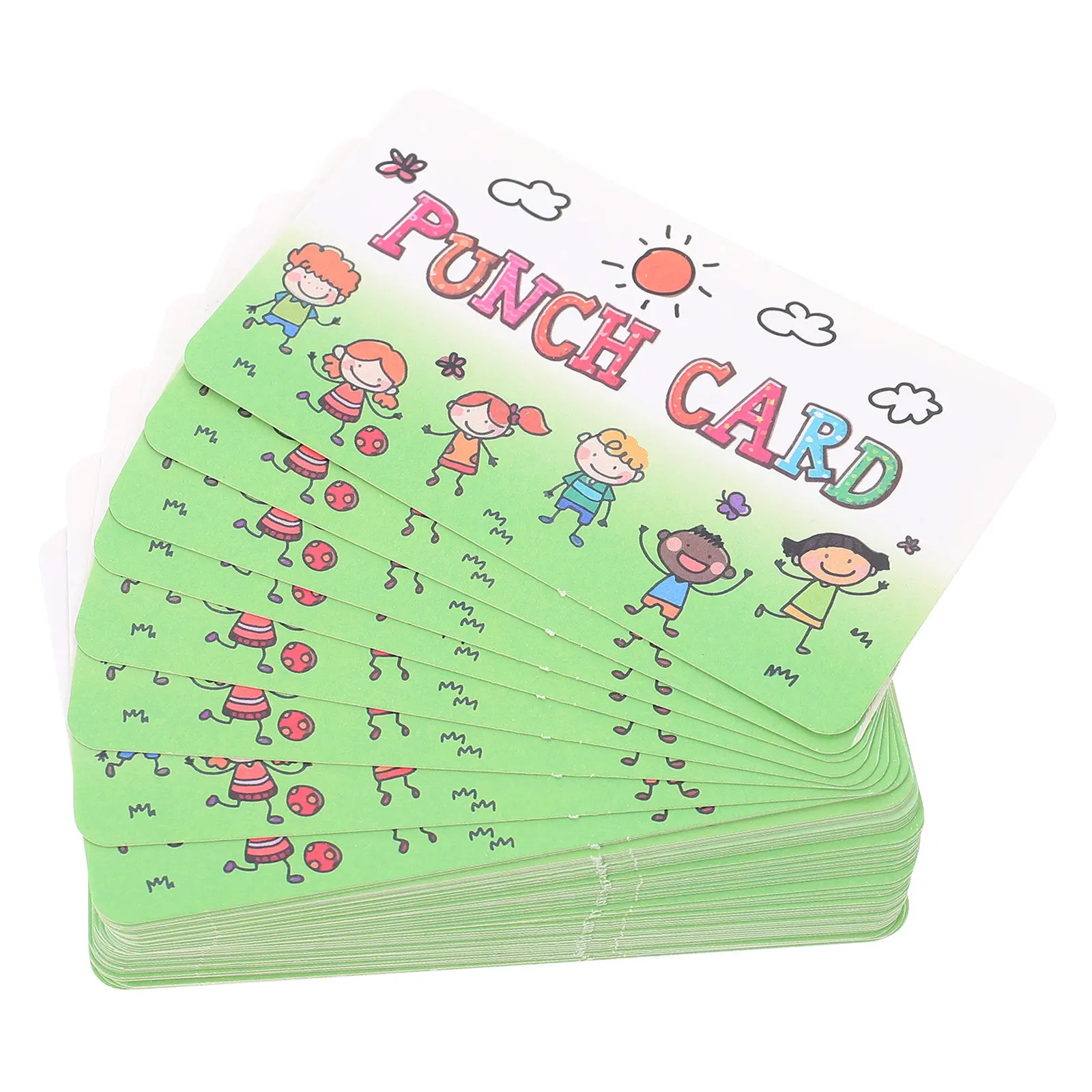 

150Pcs Teaching Reward Cards for Kids Creative Punch Card System to Motivate Learning and Responsibility At Home School