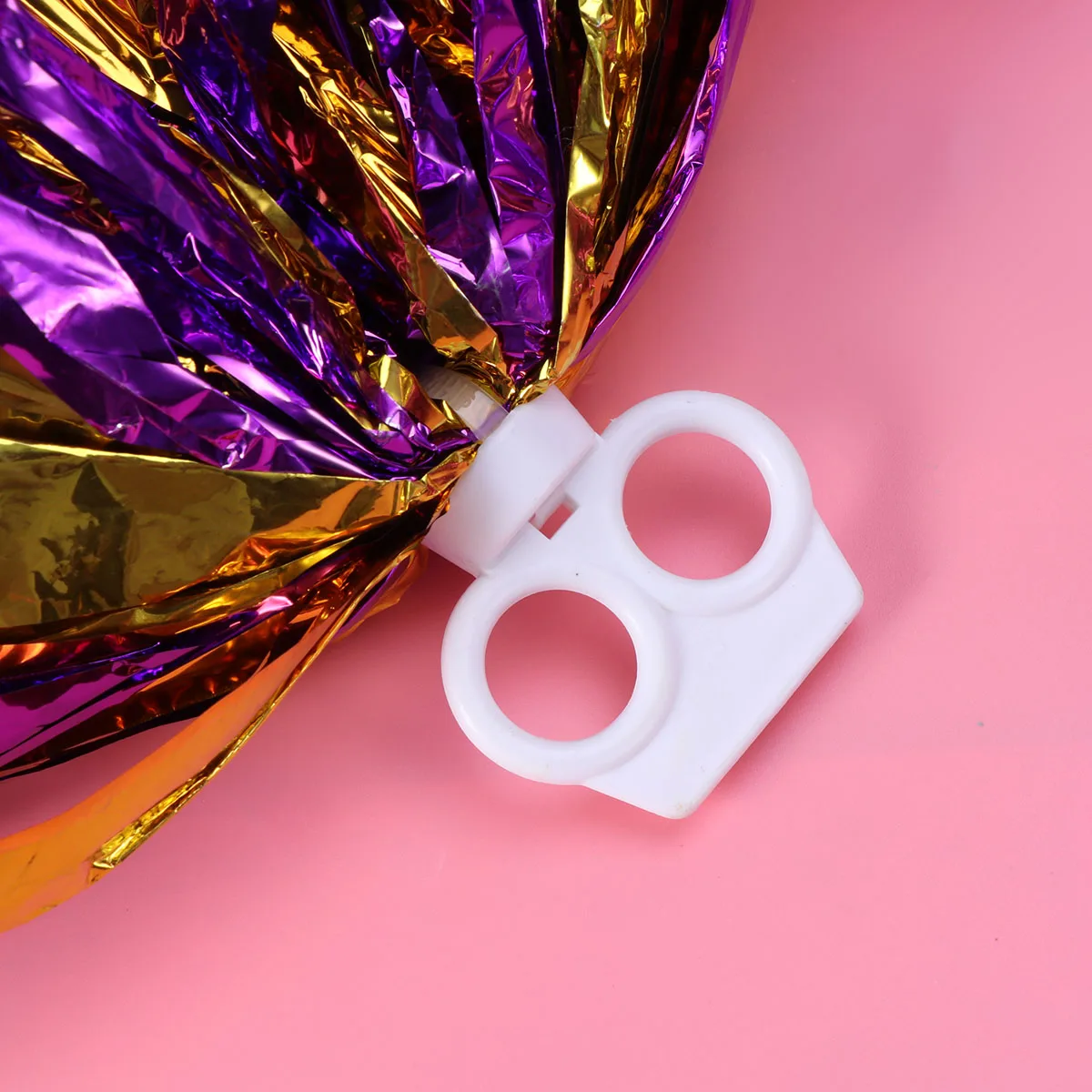 

2 шт. помпоны для болельщиков, 30 см, фиолетовое золото, пластиковое кольцо, помпоны для школьников, спортивных мероприятий, черлидинга