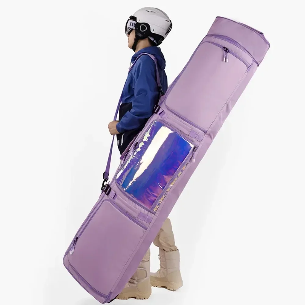 حقيبة تزلج جديدة على الجليد حقيبة حمل بعجلات حقيبة حمل على الجليد حقيبة معدات التزلج للتزلج على الجليد للرياضات الشتوية