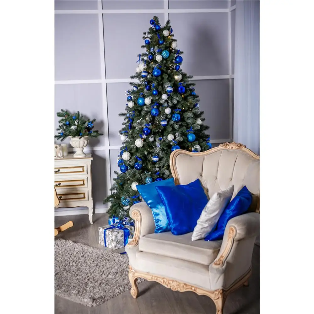 Fondo fotográfico de tela, telón de fondo con temática navideña, 191106AD-3