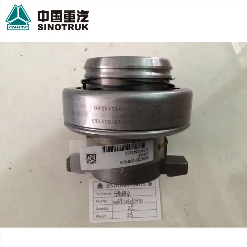 SINOTRUK  parts clutch release bearing for wg9725160510 howo clutch release bearing