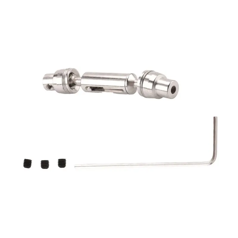 A84F-Upgrade Metal CVD Drive Shaft For WPL D12 C24 C34 B14 B24 B16 B36 MN D90 MN99S Henglong RC Car Parts Accessories